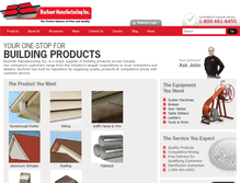 Tablet Screenshot of buchnermfg.com